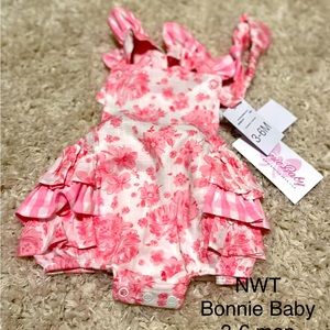 NWT Bonnie Baby One Piece, Size 3-6 Months